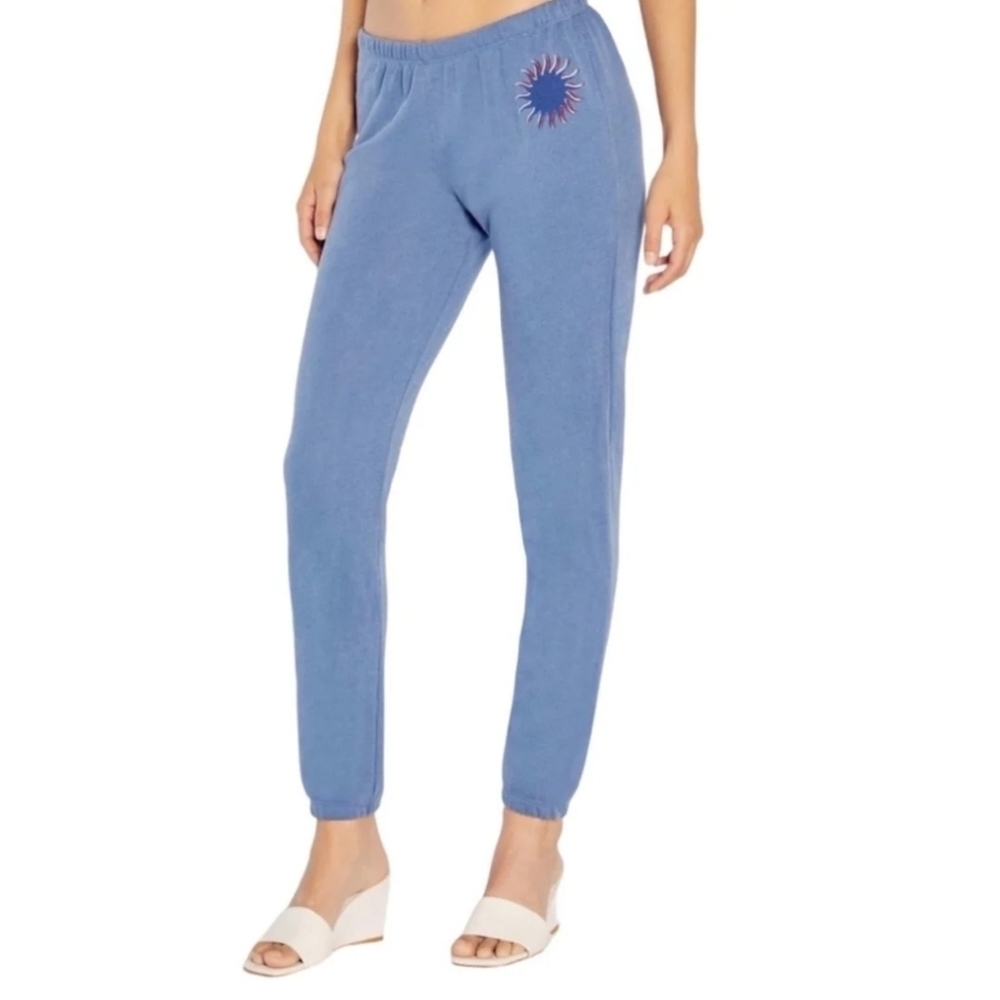 Wildfox, Del Sol Knox Pants in True Blue, Size Small